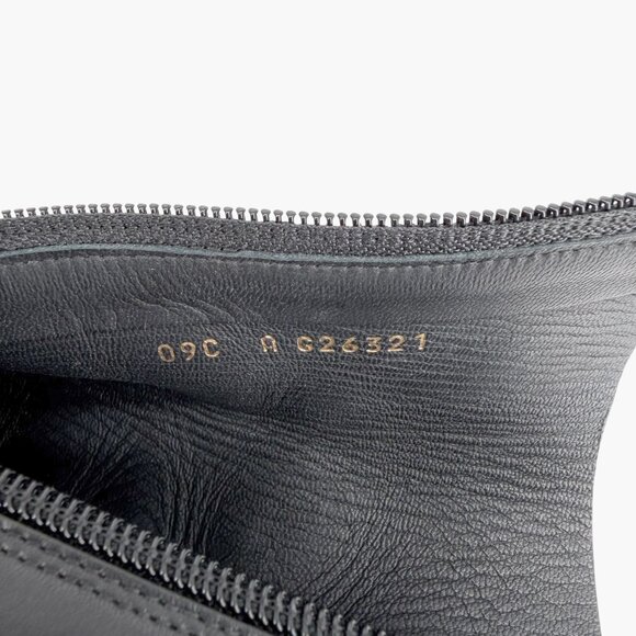 Chanel Black Leather Peep Toe CC Wedge Heel Ankle Booties Shoes Size 39 US 8–8.5 - Picture 15 of 15